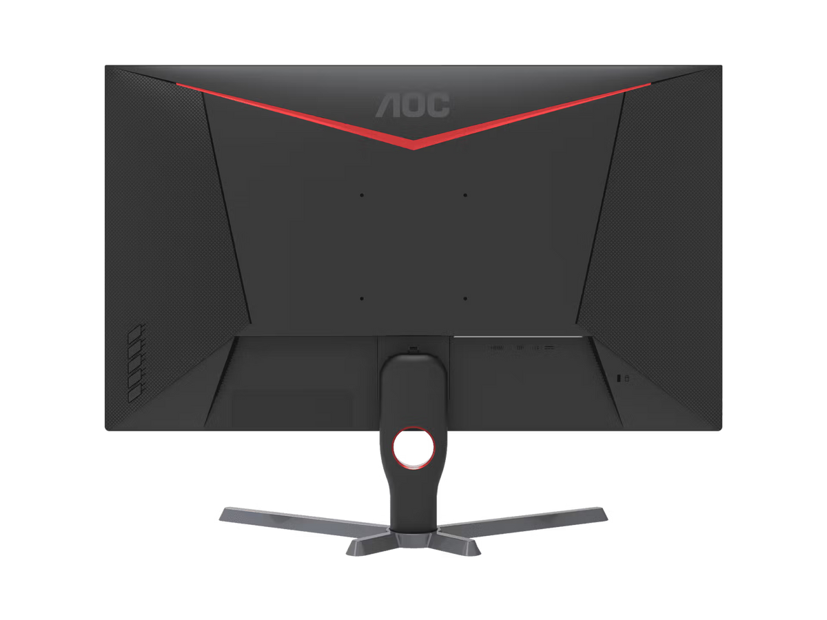 AOC 24G11E Gaming Monitor, 24" FHD (1920 x 1080) Resolution, 180Hz, Anti-glare, 1ms (GTG) Response Time, HDMI, DisplayPort, Tilt Adjustable Stand, Black & Red, 1 Year Warranty | 24G11E