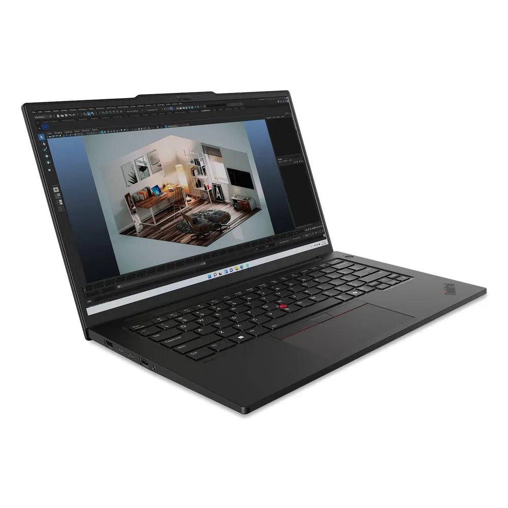 Lenovo ThinkPad P14s Gen 5 Laptop, Intel Core Ultra 7 155H Processor, 16GB RAM, 512GB SSD, 4GB Nvidia RTX 500 Ada Graphics, 14.5" WUXGA Display, Windows 11 Pro, Backlit English & Arabic Keyboard, 3 Year Warranty | 21G20003GR