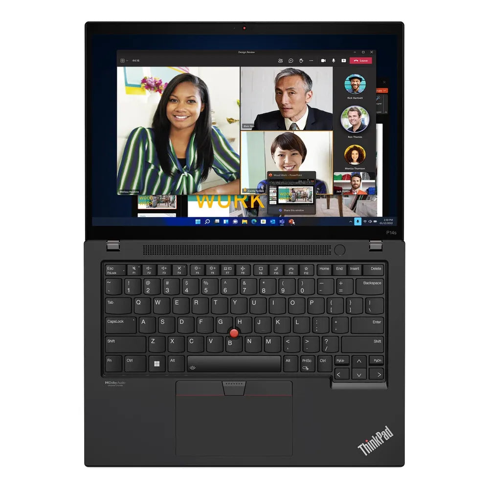LENOVO ThinkPad P14s Gen 4 معالج Intel Core i7 1360P، ذاكرة وصول عشوائي (RAM) سعة 16 جيجابايت، قرص صلب (SSD) سعة 512 جيجابايت، شاشة WUXGA مقاس 14 بوصة، نظام تشغيل Windows 11 Pro، ضمان 3 سنوات | 21HF002FGR