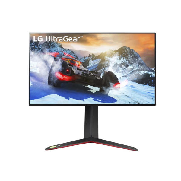 شاشة ألعاب LG UltraGear 27GP95R-B مقاس 27 بوصة بدقة 4K UHD (3840 × 2160)، 1 مللي ثانية، 144 هرتز، مضادة للتوهج، HDMI 2.1V، DP، ارتفاع/محور/إمالة، قابلة للتعديل، ضمان لمدة عام | 27GP95R-B