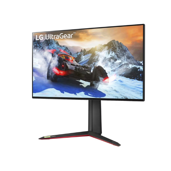 شاشة ألعاب LG UltraGear 27GP95R-B مقاس 27 بوصة بدقة 4K UHD (3840 × 2160)، 1 مللي ثانية، 144 هرتز، مضادة للتوهج، HDMI 2.1V، DP، ارتفاع/محور/إمالة، قابلة للتعديل، ضمان لمدة عام | 27GP95R-B