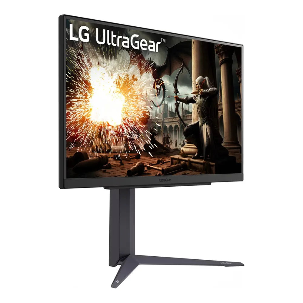شاشة ألعاب LG UltraGear 27GS75QBAMAQ مقاس 27 بوصة بدقة QHD (2560 × 1440) ومضادة للتوهج ومنفذ DisplayPort ومنفذ HDMI وقابلة لتعديل الارتفاع/المحور/الإمالة، وضمان لمدة عام | 27GS75QBAMAQ