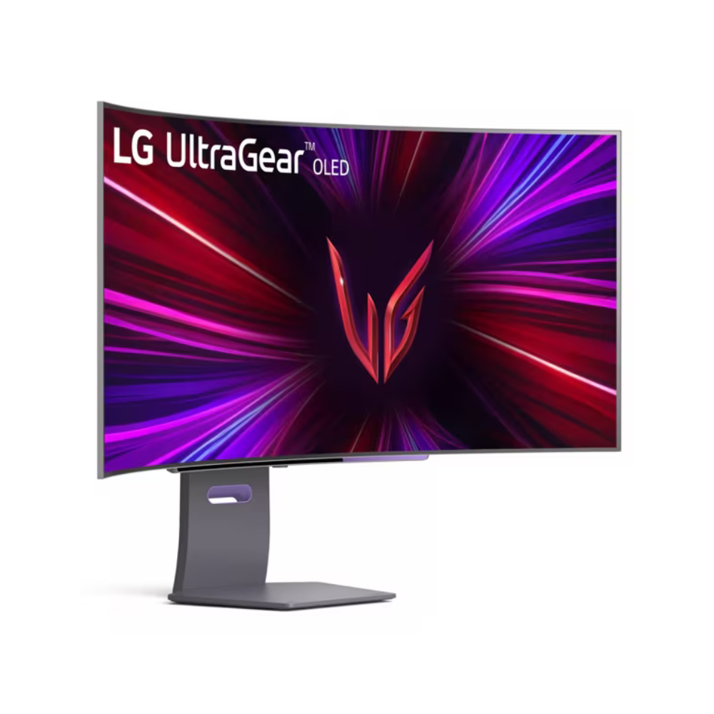 LG UltraGear 45GS95QE-B 45" WQHD (3440 x 1440) Gaming Monitor, Anti-glare, DP, HDMI, USB-C, Height//Swivel/Tilt Adjustable, 1 Year warranty | 45GS95QE-B