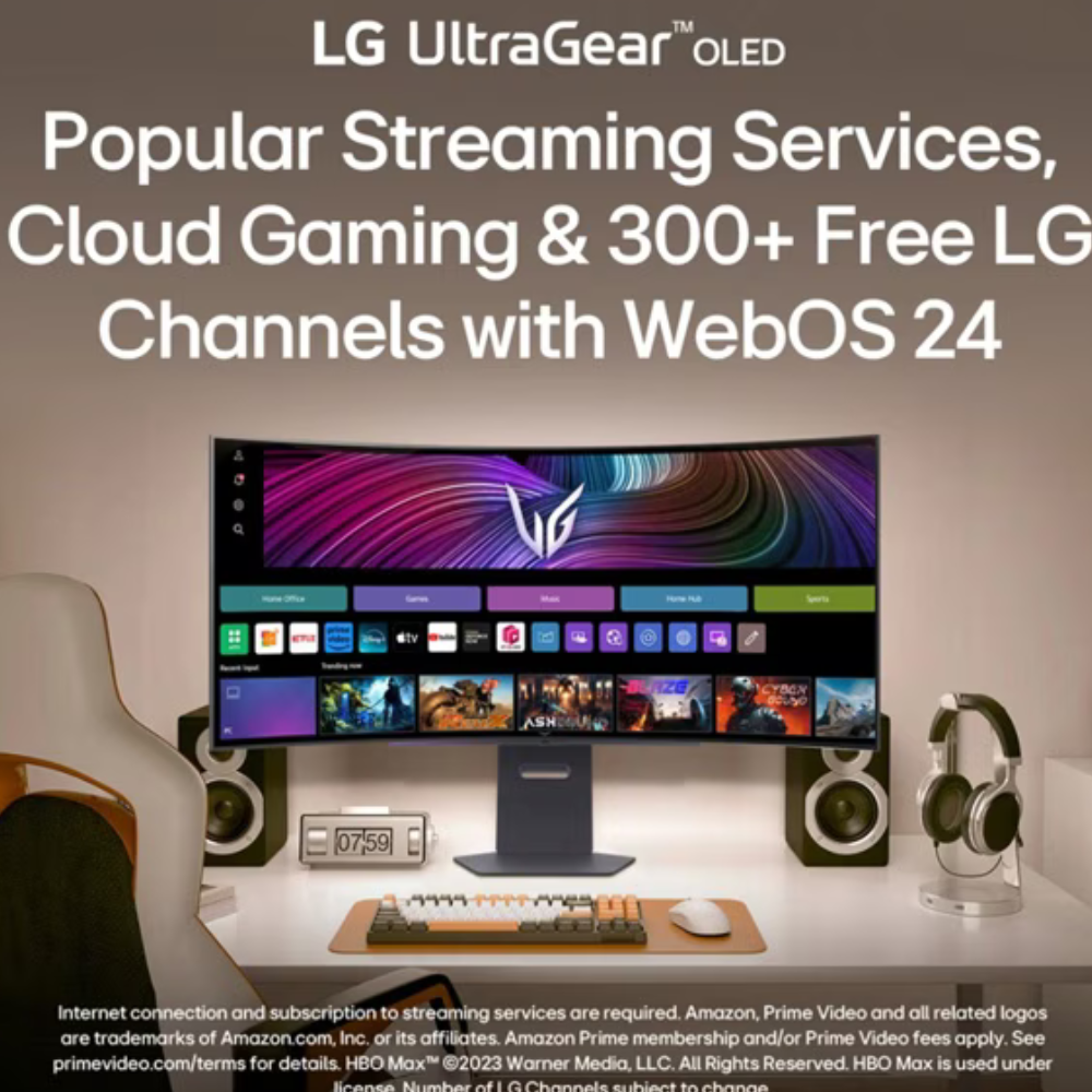 شاشة الألعاب LG UltraGear 45GX90SA-B بحجم 45 بوصة WQHD (3440 x 1440)، مضادة للتوهج، ومنفذ DP، ومنفذ HDMI، ومنفذ USB-C، وقابلة لتعديل الارتفاع/الدوران/الإمالة، وضمان لمدة عام | 45GX90SA-B