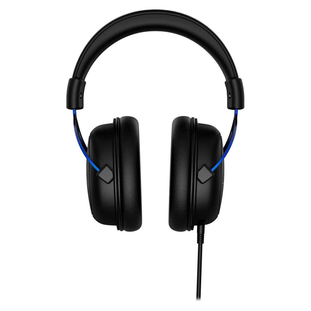HyperX Cloud Gaming Headset, For PS5-PS4, Black/Blue, 1 Year Warranty | 4P5H9AM#ABB