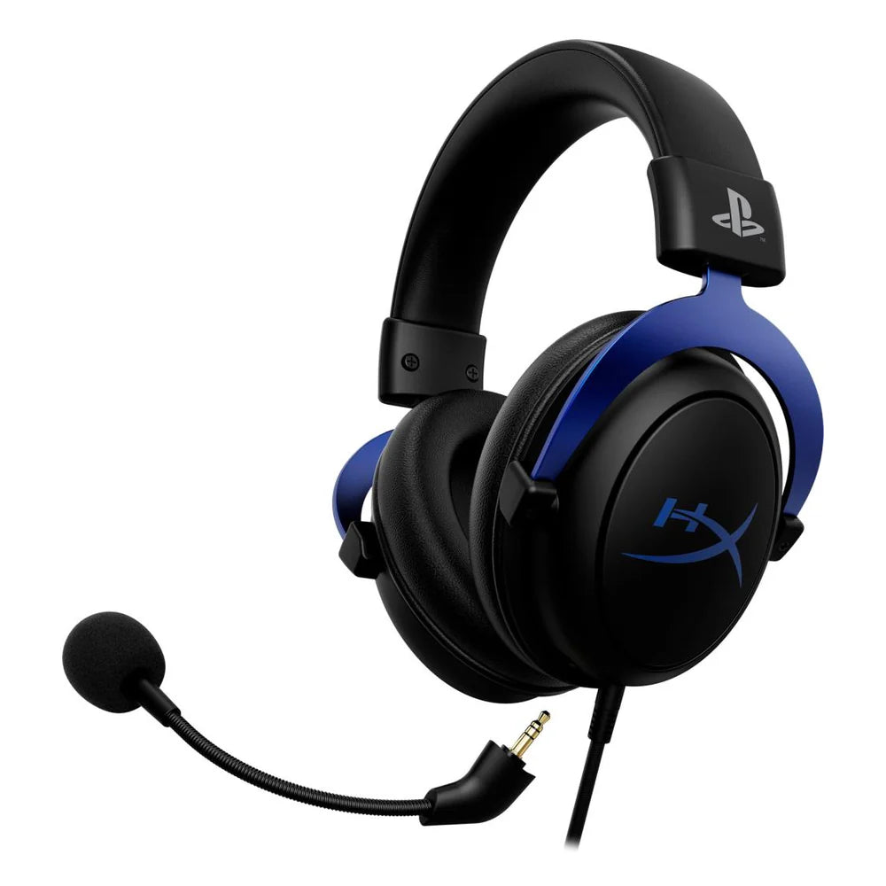 HyperX Cloud Gaming Headset, For PS5-PS4, Black/Blue, 1 Year Warranty | 4P5H9AM#ABB