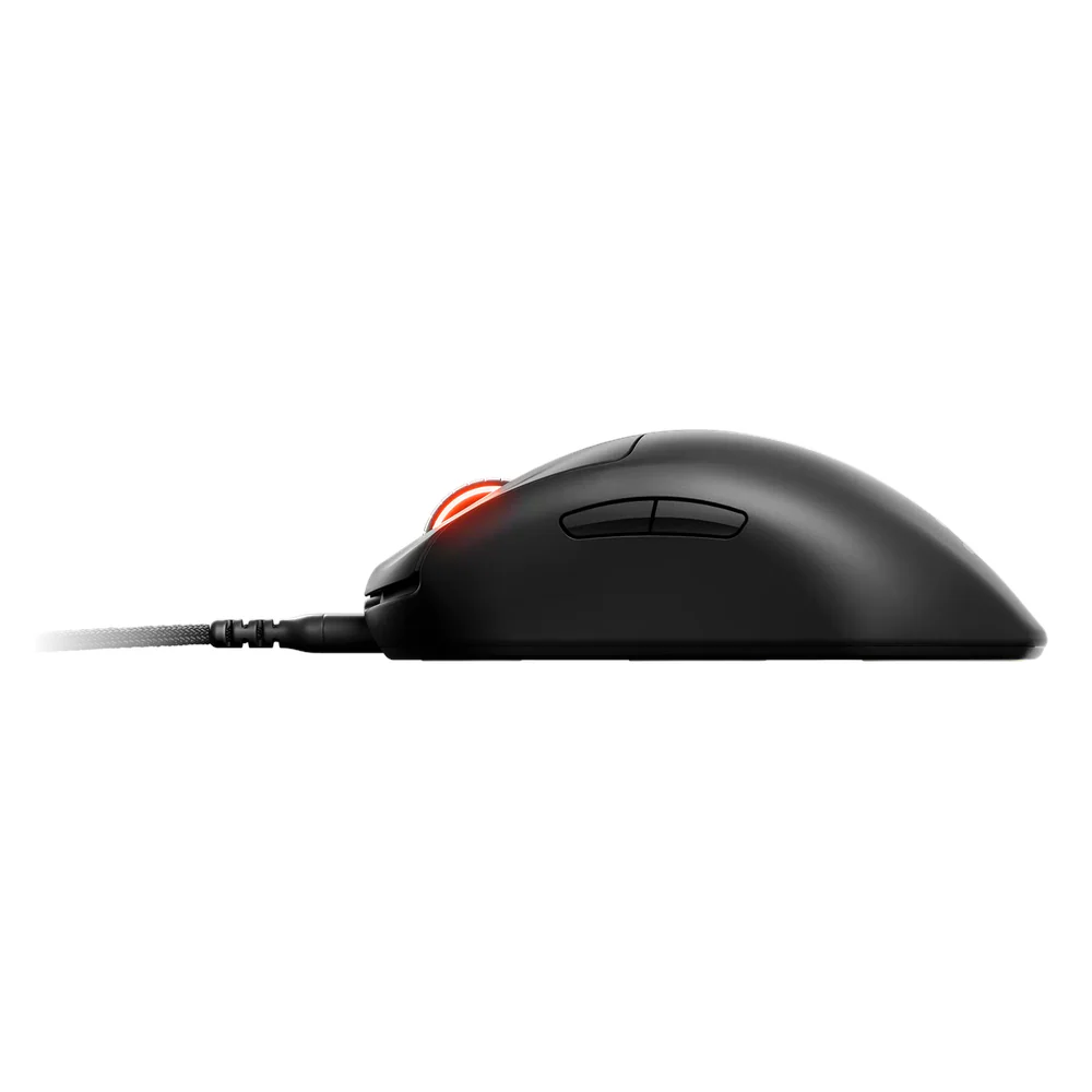Steelseries Prime Mini Wired Gaming Mouse, 18,000 CPI SteelSeries TrueMove Pro Sensor, Prestige OM optical magnetic Switches, 5 Programmable Buttons, Ergonomic, Right-Handed Design, 1-Zone R GB Lighting, Black, 1 Year Warranty | 62421
