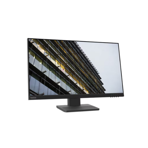 Lenovo ThinkVision E24-28 23.8" FHD (1920x1080) Monitor,Anti-glare, HDMI, DP, VGA, Height/Pivot (rotation)/Swivel/Tilt Adjustment, 3 Years warranty | 62B6MAT3UK