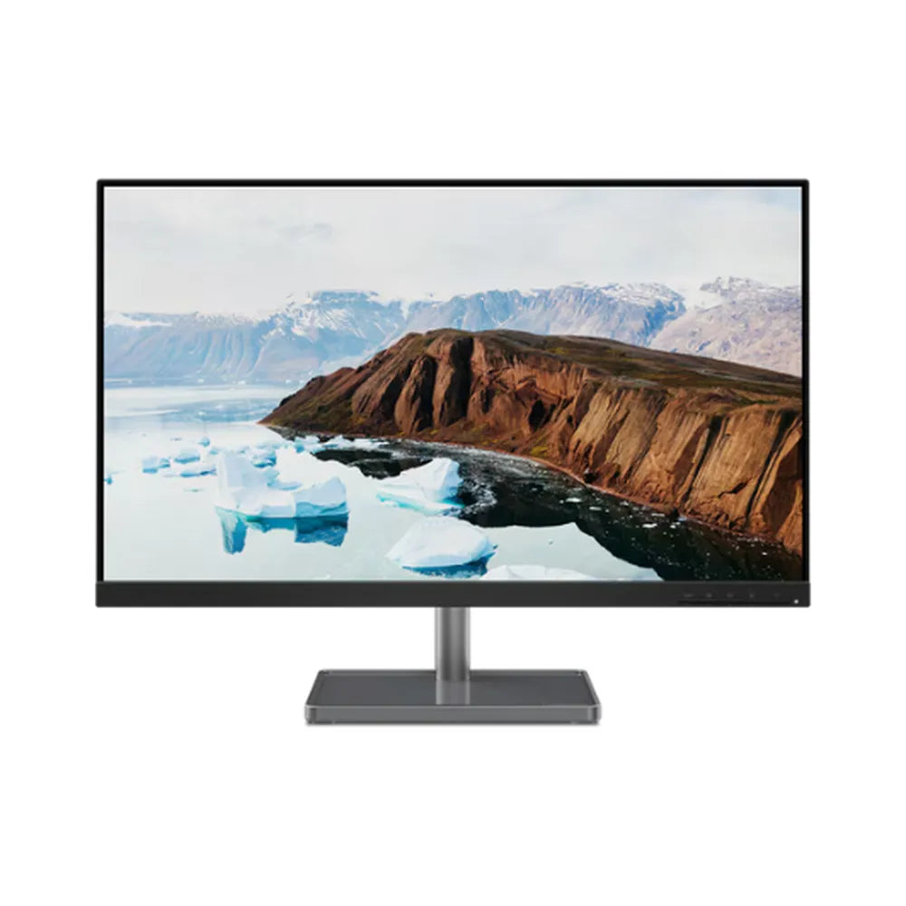 شاشة Lenovo L27m-30 مقاس 27 بوصة، دقة FHD (1920x1080)، مضادة للتوهج، تقنية AMD FreeSync، منافذ HDMI وVGA وUSB-C، قابلة للتعديل (الارتفاع/المحور (الدوران)/الدوران الأفقي/الإمالة)، ضمان 3 سنوات | 66DEKAC2AE