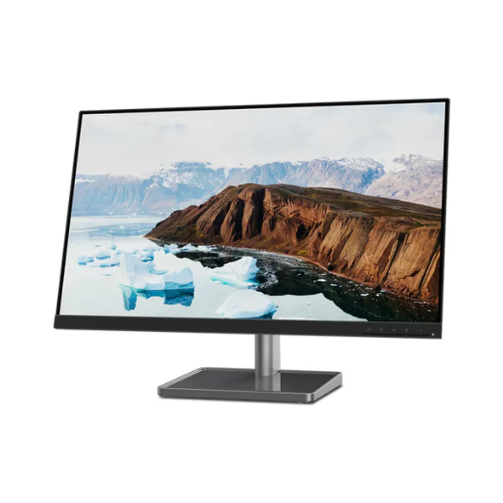 شاشة Lenovo L27m-30 مقاس 27 بوصة، دقة FHD (1920x1080)، مضادة للتوهج، تقنية AMD FreeSync، منافذ HDMI وVGA وUSB-C، قابلة للتعديل (الارتفاع/المحور (الدوران)/الدوران الأفقي/الإمالة)، ضمان 3 سنوات | 66DEKAC2AE
