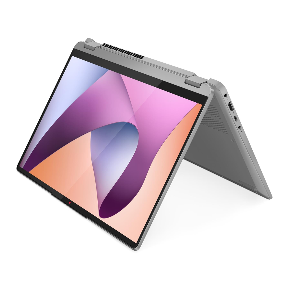 لابتوب لينوفو ايديا باد فليكس 5 14ABR8، معالج AMD رايزن 5 5625U، ذاكرة وصول عشوائي 8 جيجابايت، قرص صلب 512 جيجابايت SSD، شاشة لمس 14 بوصة WUXGA IPS، ويندوز 11 هوم، لوحة مفاتيح بإضاءة خلفية باللغتين الإنجليزية والعربية، ضمان سنة واحدة | 82XX00FYAX