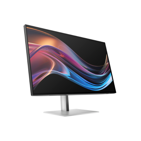 HP Series 7 Pro 727PK 27" 4K UHD(3840 x 2160) Monitor, Anti-glare, HDMI, DP, USB-C, RJ-45, Height/Tilt/Swivel/Pivot, Adjustable, 3 Year warranty | 8J9G2AA