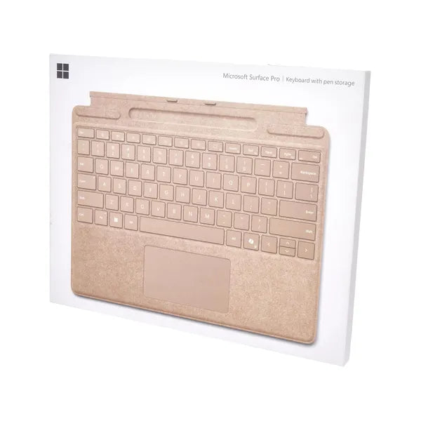 لوحة مفاتيح Microsoft Surface Pro عربية وإنجليزية مع Copilot، اتصال مغناطيسي، لون دقيق الشوفان، ضمان سنة واحدة | 8XA-00158