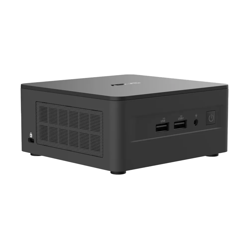 Asus NUC 13 Pro SFF Barebone PC Kit, Intel Core i5-1340P Processor, No RAM, No Storage, Intel Iris Xe Graphics, DOS, 1 Year Warranty | 90AR00C1-M000C0