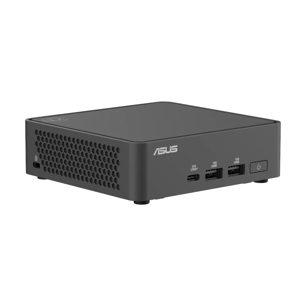كمبيوتر أيسوس NUC 15 Pro SFF بتصميم صغير بدون مكونات، معالج Intel Core Ultra 7-255H، بدون ذاكرة وصول عشوائي (RAM)، بدون تخزين، رسوميات Intel Arc، نظام تشغيل DOS، ضمان 3 سنوات | 90AR00R2-M000E0