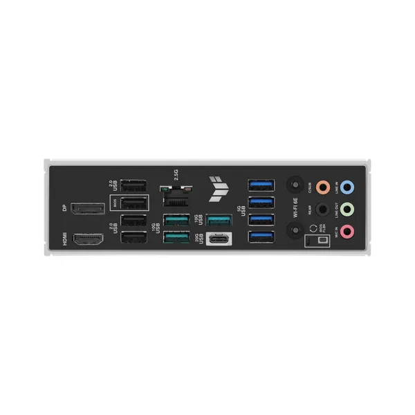 Asus TUF GAMING B850M-PLUS WiFi Motherboard, AM5 Socket, micro-ATX Form Factor, DDR5 Ram, PCIe 5.0 With SafeSlot Core+, Wi-Fi 6E, Bluetooth v5.3, HDMI, DisplayPort, Realtek 2.5 GB Ethernet With TUF LANGuard, Aura Sync, 1 Year Warranty | 90MB1IY0-M0EAY0