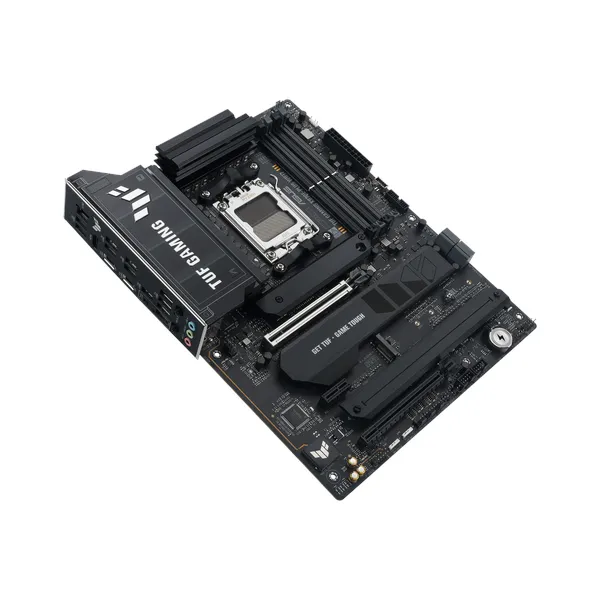 Asus TUF GAMING X870E-PLUS WiFi Motherboard, AM5 Socket, ATX Form Factor, DDR5 Ram, PCIe 5.0 With SafeSlot Core+, Wi-Fi 7, Bluetooth v5.4, HDMI, Thunderbolt 4, Realtek 2.5 GB Ethernet With TUF LANGuard, Aura Sync, 1 Year Warranty | 90MB1M70-M0EAY0
