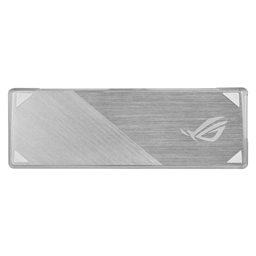 Asus ROG Falchion Ace 65% AR GB Engilsh & Arabic Mechanical Gaming Keyboard, Wired Dual USB-C Ports, ROG NX Mechanical Switches (Red - Linear & Swift), Anti-Ghosting with N Key Rollover, Interactive Touch Panel, 1000Hz Polling Rate, White, 1 Year