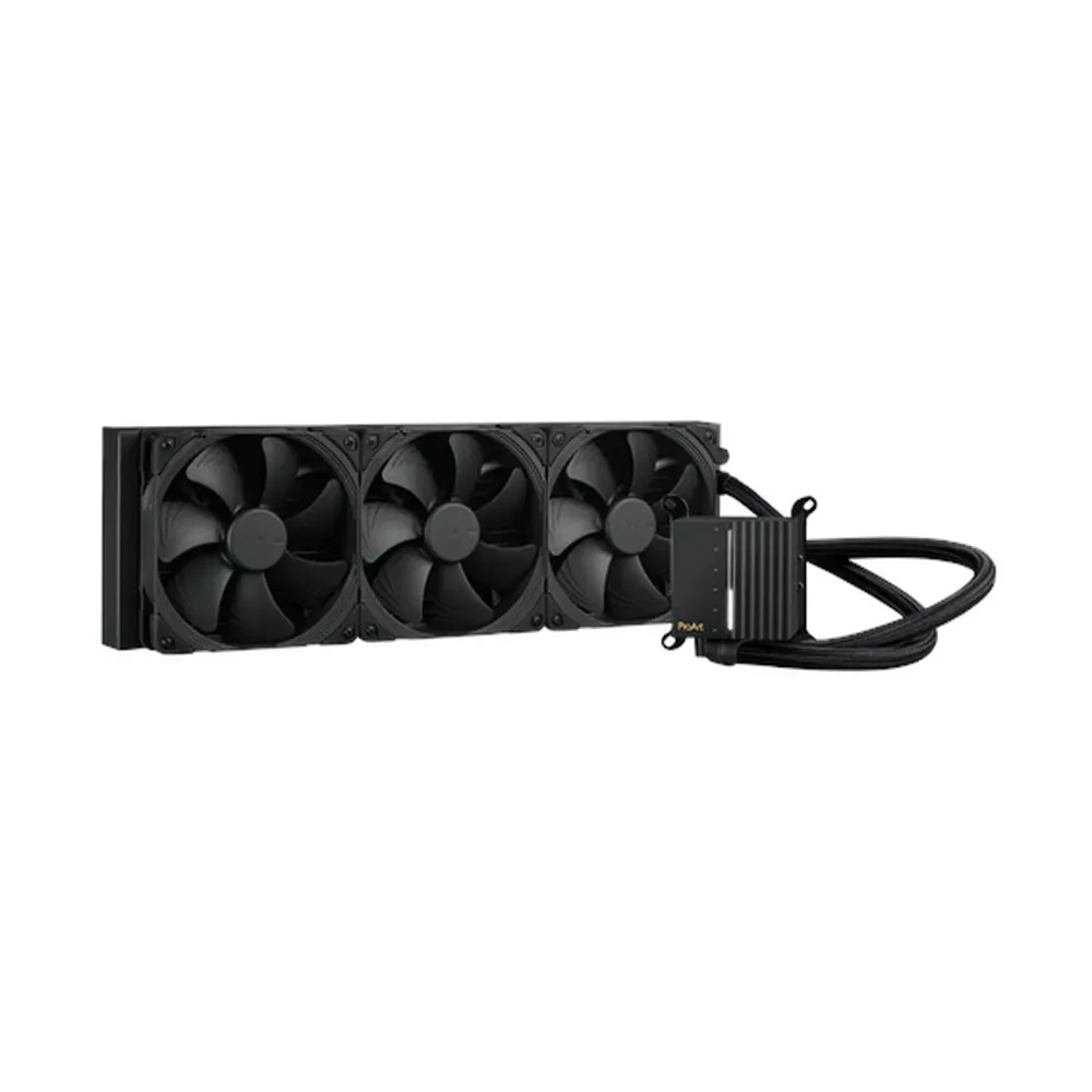 Asus ProArt LC 420 AIO Liquid Cooler, Illuminated System Status Meter, Noctua Fans, Supports Intel, AMD Sockets, Black, 1 Year Warranty | 90RC00N0-M0UAY0