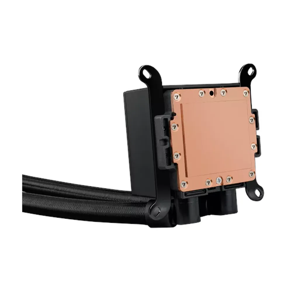 Asus ProArt LC 420 AIO Liquid Cooler, Illuminated System Status Meter, Noctua Fans, Supports Intel, AMD Sockets, Black, 1 Year Warranty | 90RC00N0-M0UAY0