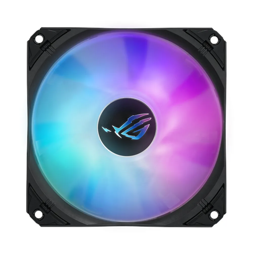 Asus ROG Strix LC III 360 ARGB AIO Liquid Cooler, 360° Rotatable Water Block LCD, Supports Intel, AMD Sockets, Black, 1 Year Warranty | 90RC00W1-M0UAY0