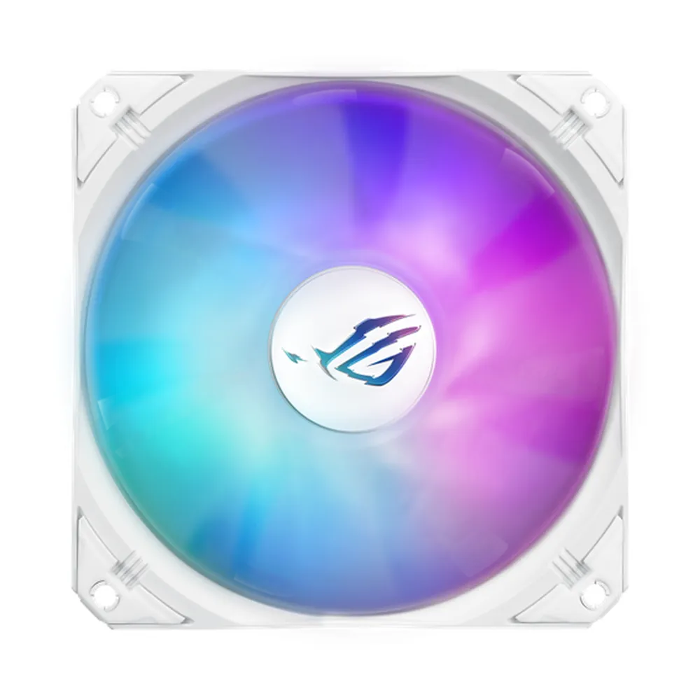 مبرد سائل ايسوس روج ستريكس LC III 360 ARGB AIO، شاشة LCD قابلة للدوران 360 درجة لمجموعة التبريد المائي، يدعم مقابس انتل وايه ام دي، أبيض، ضمان سنة واحدة | 90RC00W2-M0UAY0