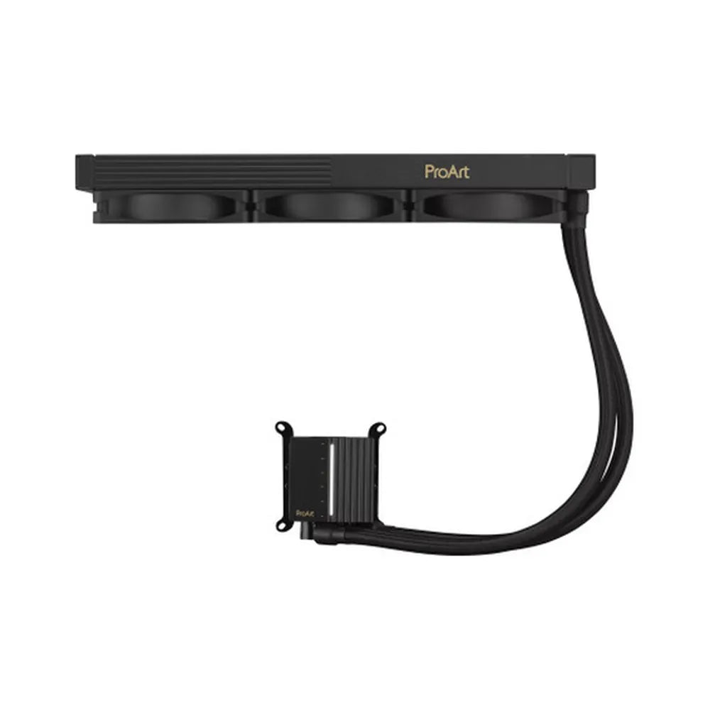 مبرد سائل ASUS ProArt LC 360 AIO، مراوح طاقة معدنية Alphacool Apex Stealth، يدعم مقابس Intel وAMD، لون أسود، ضمان لمدة سنة واحدة | 90RC0120-M0UAY0