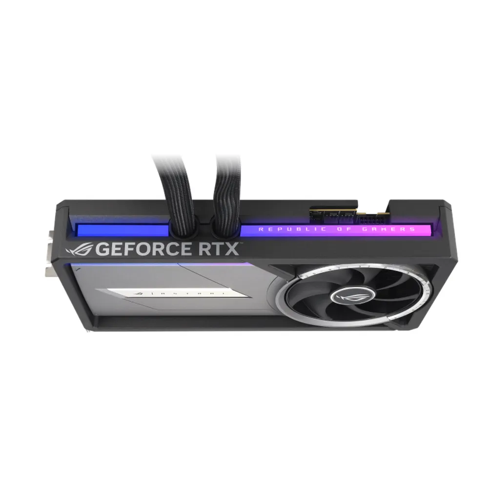 Asus ROG ASTRAL Liquid Cooled GeForce RTX 5090 OC Edition AR GB Graphics Card, GDDR7 32 GB 512-bit Memory, HDMI 2.1b & DP 2.1b Outputs, PCI Express 5.0, 2610 MHz Core Clock, 28 GBps Memory Clock, 360mm Radiator, 1 Year Warranty | 90YV0LW2-M0NA00