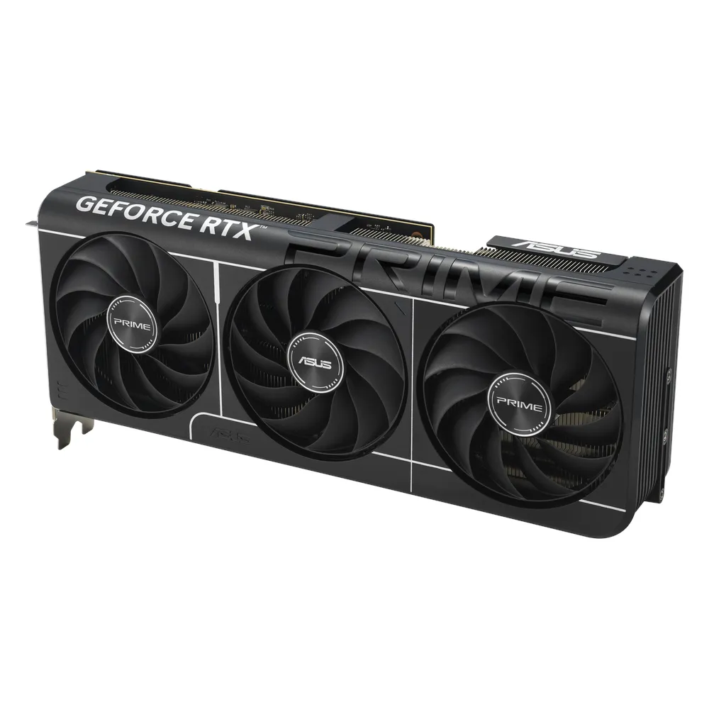 بطاقة رسوميات Asus PRIME GeForce RTX 5070 Ti OC Edition، ذاكرة GDDR7 بحجم 16 جيجابايت 256-بت، مخارج HDMI 2.1b و DP 2.1b، PCI Express 5.0، سرعة معالج 2497 ميجاهرتز، سرعة ذاكرة 28 جيجابت في الثانية، ضمان سنة | 90YV0MF0-M0NA00