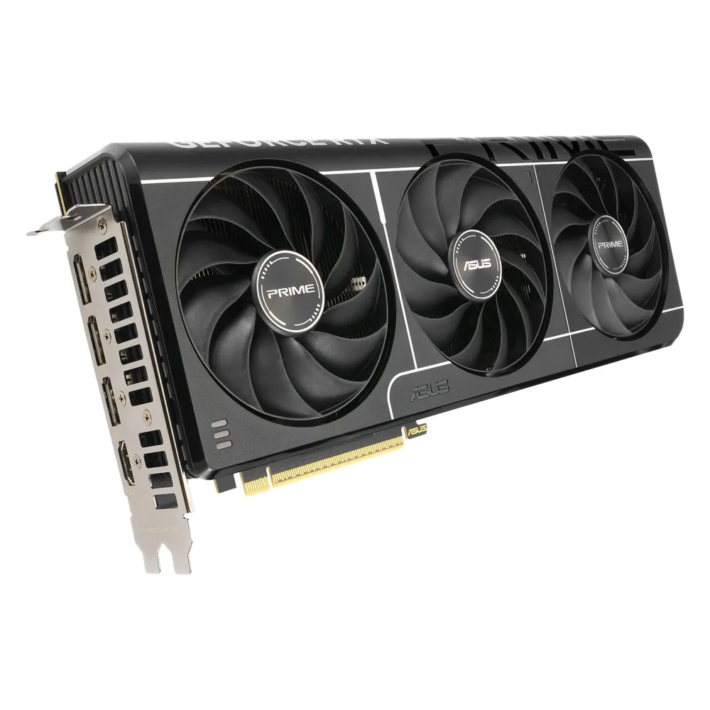 بطاقة رسوميات Asus PRIME GeForce RTX 5070 Ti OC Edition، ذاكرة GDDR7 بحجم 16 جيجابايت 256-بت، مخارج HDMI 2.1b و DP 2.1b، PCI Express 5.0، سرعة معالج 2497 ميجاهرتز، سرعة ذاكرة 28 جيجابت في الثانية، ضمان سنة | 90YV0MF0-M0NA00