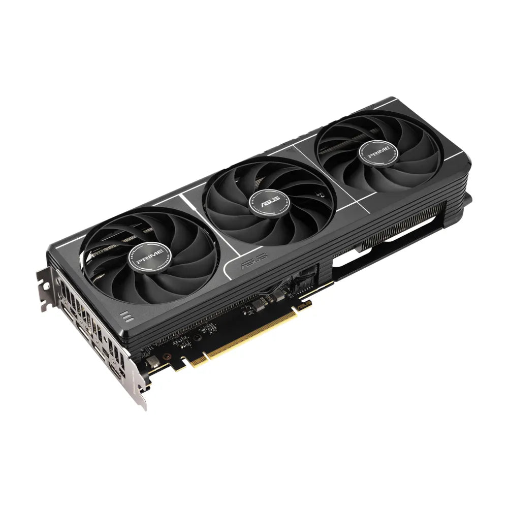 بطاقة الرسوميات Asus PRIME GeForce RTX 5060 Ti OC Edition، ذاكرة GDDR7 بحجم 16 جيجابايت وواجهة 128 بت، منافذ HDMI 2.1b وDP 2.1b، واجهة PCI Express 5.0، سرعة معالج 2647 ميجاهرتز، سرعة ذاكرة 28 جيجابت في الثانية، ضمان سنة واحدة | 90YV0MH2-M0NA00