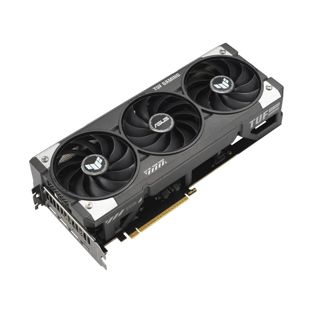 بطاقة رسومات Asus TUF Gaming GeForce RTX 5060 Ti OC Edition، ذاكرة GDDR7 8 جيجابايت 128 بت، مخرجات HDMI 2.1b و DP 2.1b، منفذ PCI Express 5.0، سرعة معالج 2692 ميجاهرتز، سرعة ذاكرة 28 جيجابايت/ثانية، ضمان لمدة سنة | 90YV0MR0-M0NA00