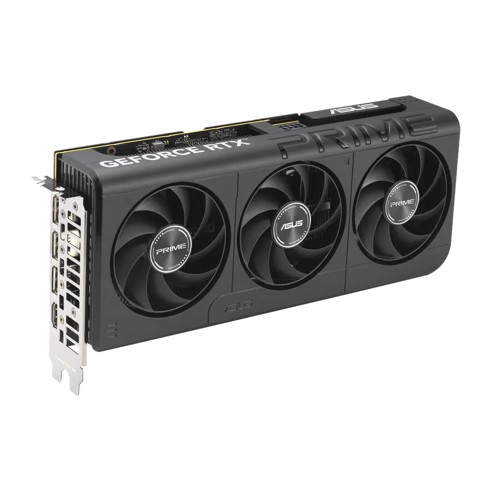 بطاقة رسومات Asus PRIME GeForce RTX 5060 OC Edition، ذاكرة GDDR7 بسعة 8 جيجابايت وواجهة 128 بت، ومخارج HDMI 2.1b و DP 2.1b، وواجهة PCI Express 5.0، وسرعة معالج 2595 ميجاهرتز، وسرعة ذاكرة 28 جيجابايت/ثانية، ضمان لمدة سنة | 90YV0N10-M0NA00