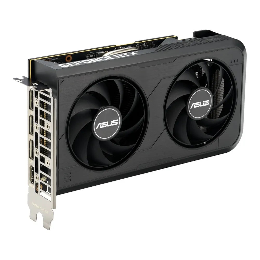 بطاقة رسومات Asus Dual GeForce RTX 5050 OC Edition، ذاكرة GDDR6 سعة 8 جيجابايت بواجهة 128 بت، مخارج HDMI 2.1b و DP 2.1b، منفذ PCI Express 5.0، سرعة معالج 2647 ميجاهرتز، سرعة ذاكرة 20 جيجابت في الثانية، ضمان لمدة سنة | 90YV0N72-M0NA00