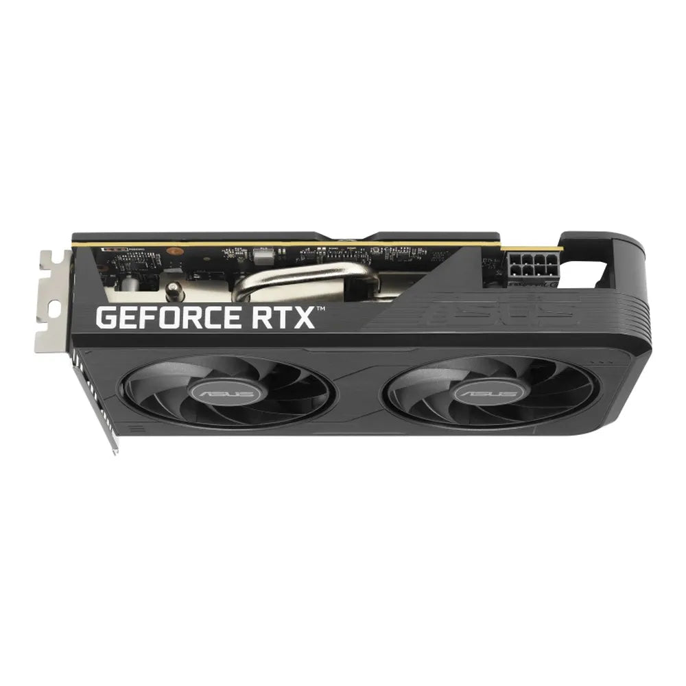 بطاقة رسومات Asus Dual GeForce RTX 5050 OC Edition، ذاكرة GDDR6 سعة 8 جيجابايت بواجهة 128 بت، مخارج HDMI 2.1b و DP 2.1b، منفذ PCI Express 5.0، سرعة معالج 2647 ميجاهرتز، سرعة ذاكرة 20 جيجابت في الثانية، ضمان لمدة سنة | 90YV0N72-M0NA00