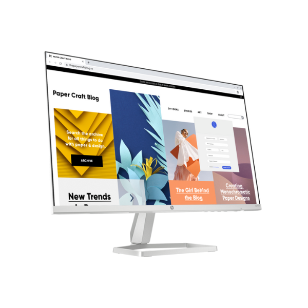 HP Series 5 524SW 23.8" FHD(1920 x 1080) Monitor, Anti-glare, HDMI, VGA, Tilt, Adjustable, 1 Year warranty | 94C21AS