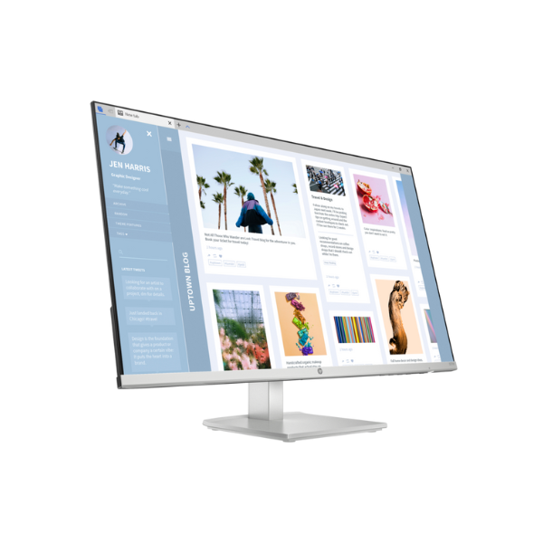 HP Series 5 527SH 27" FHD(1920 x 1080) Monitor, Anti-glare, HDMI, VGA, Tilt/Height, Adjustable, 1 Year warranty | 94C50AA