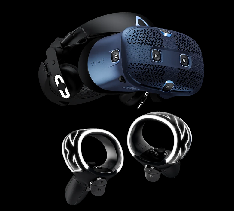 HTC VIVE Cosmos VR Headset with Inside-Out Tracking, 2880 x 1700 Resolution, 90Hz Display & Motion Controllers | 99HARL017-00