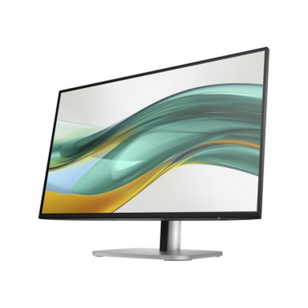 شاشة HP S5 Pro 524pf مقاس 23.8 بوصة FHD (1920 × 1080) بتردد 100 هرتز، مضادة للتوهج، HDMI، وDisplayPort، قابلة لضبط الارتفاع/الإمالة/الدوران، ضمان لمدة سنة | 9D9L6AS