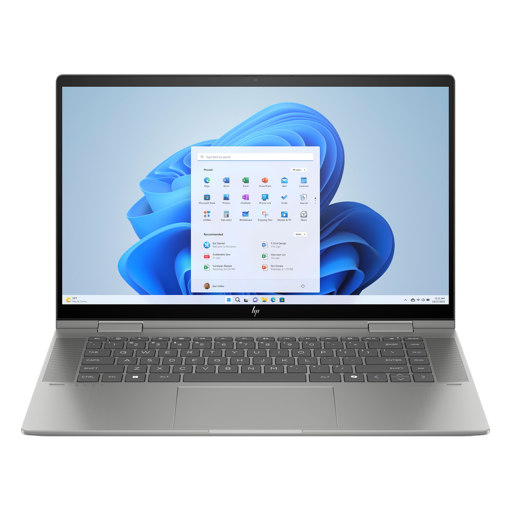 لاب توب HP Envy x360 2-in-1، معالج Intel Core 5 120U، ذاكرة وصول عشوائي (RAM) سعة 8 جيجابايت، قرص صلب (SSD) سعة 512 جيجابايت، شاشة لمس 14 بوصة عالية الدقة (FHD)، نظام تشغيل Windows 11 Home، لوحة مفاتيح إنجليزية بإضاءة خلفية، ضمان لمدة سنة | 9R8R2UA