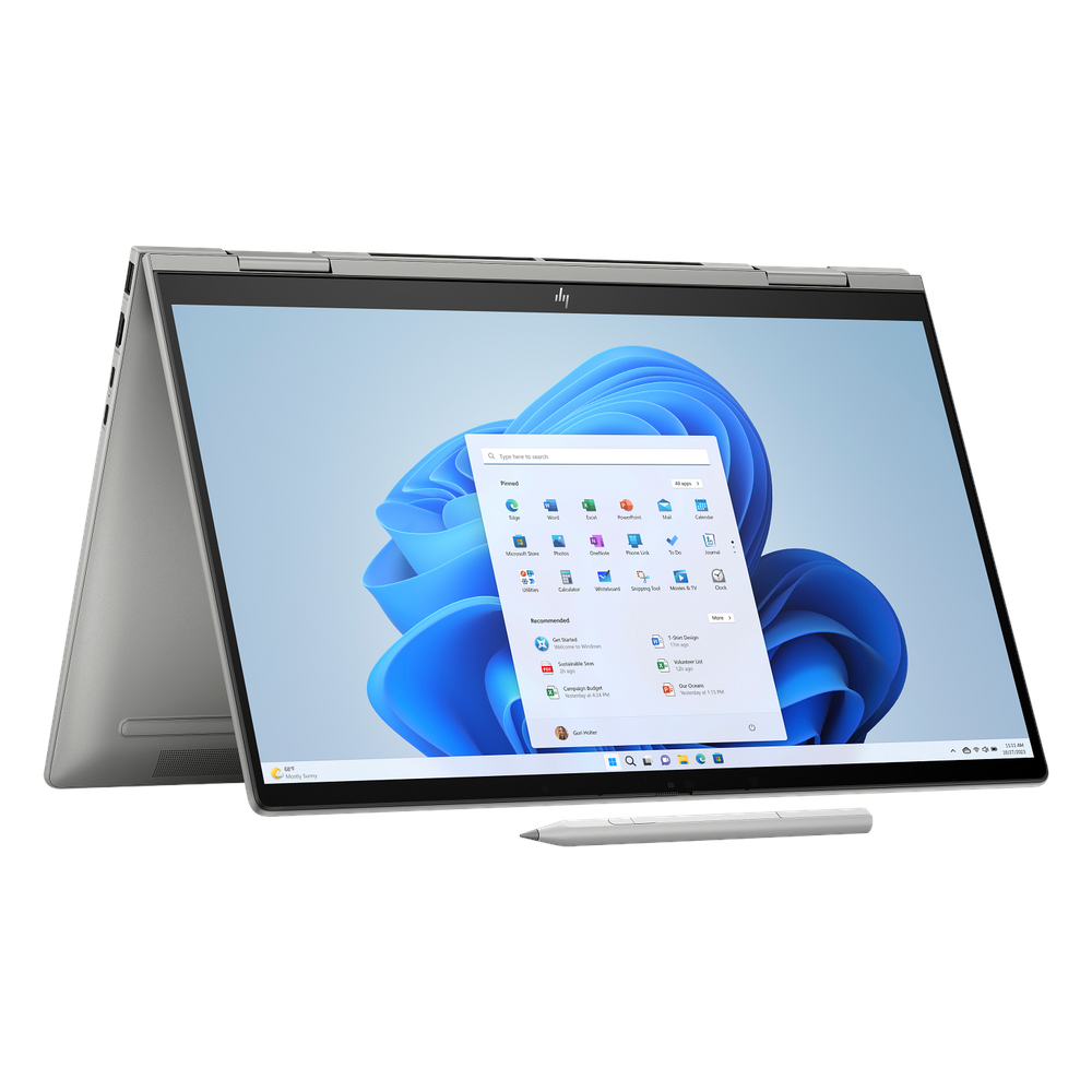 لاب توب HP Envy x360 2-in-1، معالج Intel Core 5 120U، ذاكرة وصول عشوائي (RAM) سعة 8 جيجابايت، قرص صلب (SSD) سعة 512 جيجابايت، شاشة لمس 14 بوصة عالية الدقة (FHD)، نظام تشغيل Windows 11 Home، لوحة مفاتيح إنجليزية بإضاءة خلفية، ضمان لمدة سنة | 9R8R2UA