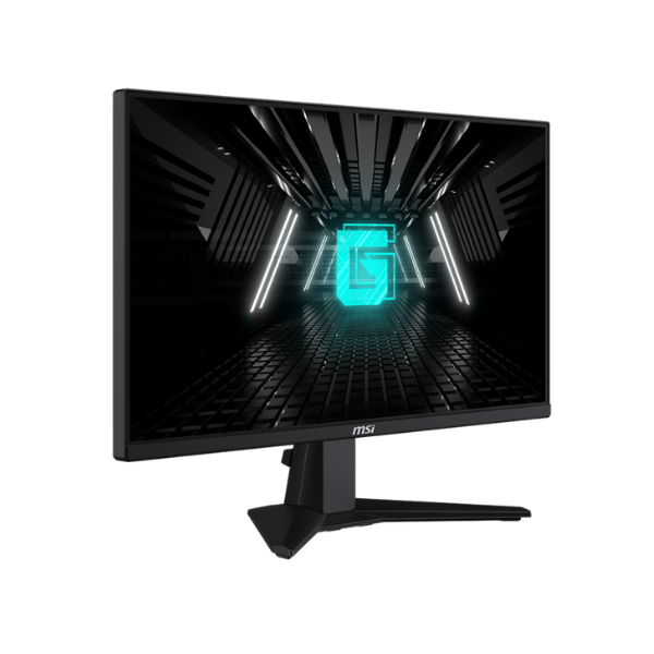 شاشة الألعاب MSI 9S6-3BC01M-006 G255F بحجم 24.5 بوصة ودقة FHD (1920 × 1080)، وزمن استجابة 1 مللي ثانية، ومعدل تحديث 180 هرتز، ومضادة للتوهج، ومنافذ HDMI وDP، وإمكانية الإمالة والتعديل، وضمان لمدة عام | 9S6-3BC01M-006