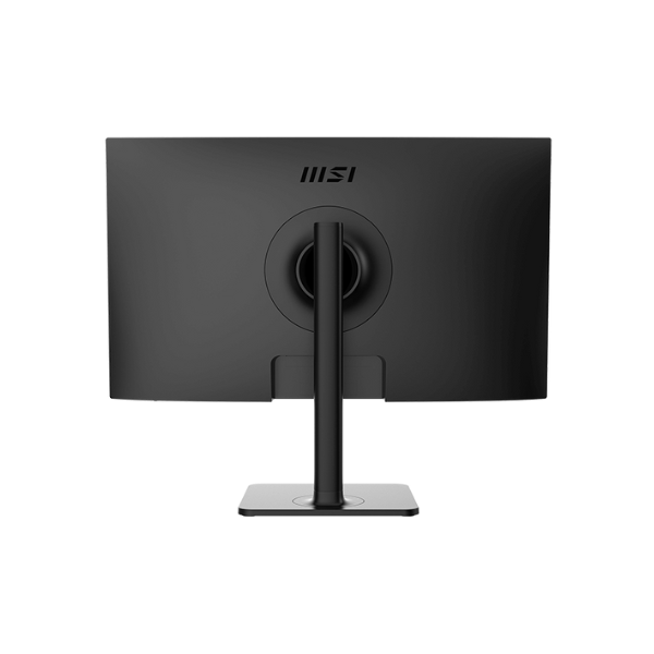 شاشة MSI 9S6-3PB19H-077 Modern MD272XP مقاس 27 بوصة بدقة FHD (1920 × 1080)، وزمن استجابة 1 مللي ثانية، ومعدل تحديث 100 هرتز، ومضادة للتوهج، ومنافذ HDMI، وDP، وUSB-C، ودوران/إمالة/محور/ارتفاع، قابلة للتعديل، وضمان سنة واحدة | 9S6-3PB19H-077