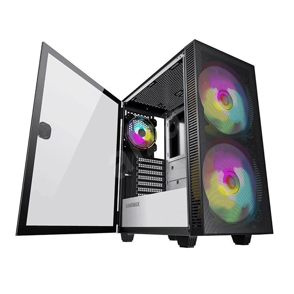 ATX CASE GAMEMAX AERO WITH 200MM FAN