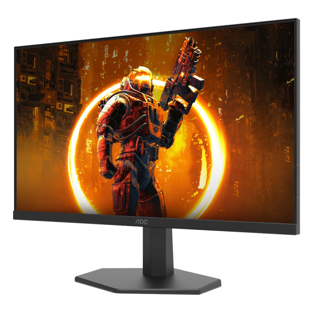 شاشة الألعاب AOC Q27G11E، دقة QHD مقاس 27 بوصة (2560 × 1440)، 180 هرتز، مضادة للتوهج، زمن استجابة 0.5 مللي ثانية (MPRT)، منفذ DisplayPort، منفذ HDMI، حامل قابل للتعديل بالإمالة، أسود، ضمان لمدة سنة | Q27G11E