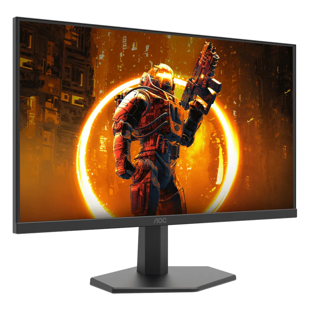 شاشة الألعاب AOC Q27G11E، دقة QHD مقاس 27 بوصة (2560 × 1440)، 180 هرتز، مضادة للتوهج، زمن استجابة 0.5 مللي ثانية (MPRT)، منفذ DisplayPort، منفذ HDMI، حامل قابل للتعديل بالإمالة، أسود، ضمان لمدة سنة | Q27G11E
