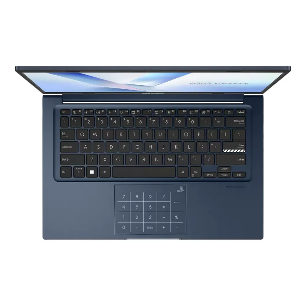 ASUS Vivobook 14 X1404VA Laptop, Intel Core i3-1315U Processor, 8GB RAM, 512GB SSD, 14" FHD Display, Windows 11 Home, Backlit English & Arabic Keyboard, 1 Year Warranty | X1404VA-NK329W