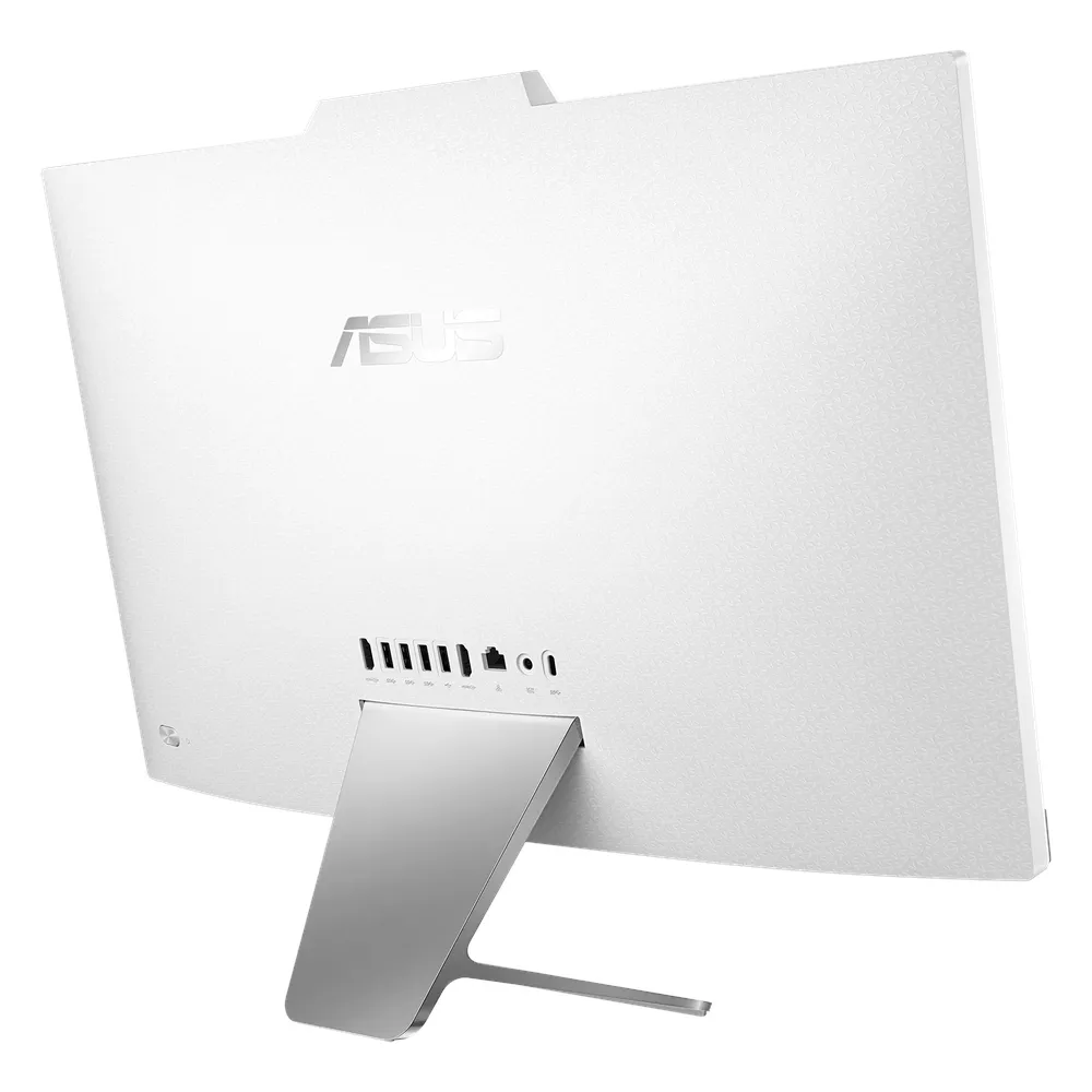 كمبيوتر مكتبي الكل في واحد Asus A3402، معالج Intel Core i5-1335U، ذاكرة وصول عشوائي 8 جيجابايت، قرص صلب 512 جيجابايت SSD، شاشة عرض NanoEdge FHD مقاس 23.8 بوصة، نظام تشغيل Windows 11 Home، لوحة مفاتيح وماوس متضمنان، أبيض، ضمان 3 سنوات | A3402WVAK-I58512W1W