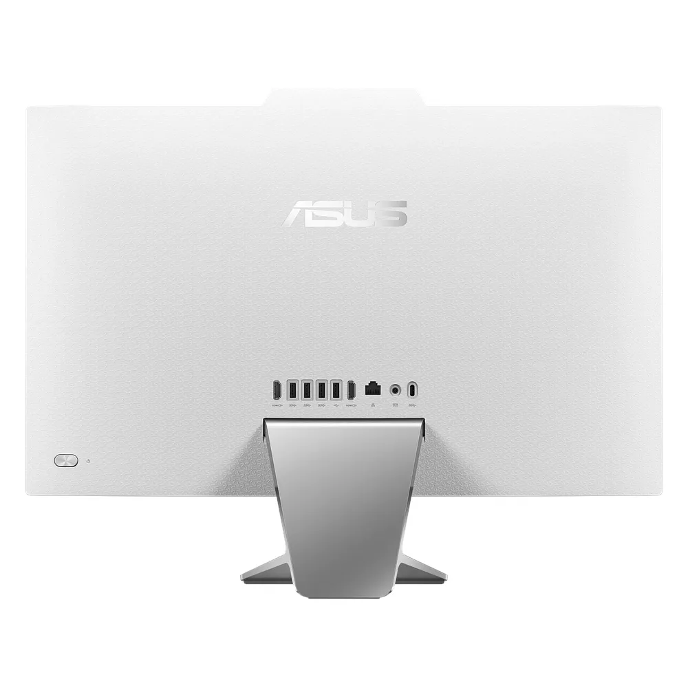 كمبيوتر مكتبي الكل في واحد Asus A3402، معالج Intel Core i5-1335U، ذاكرة وصول عشوائي 8 جيجابايت، قرص صلب 512 جيجابايت SSD، شاشة عرض NanoEdge FHD مقاس 23.8 بوصة، نظام تشغيل Windows 11 Home، لوحة مفاتيح وماوس متضمنان، أبيض، ضمان 3 سنوات | A3402WVAK-I58512W1W