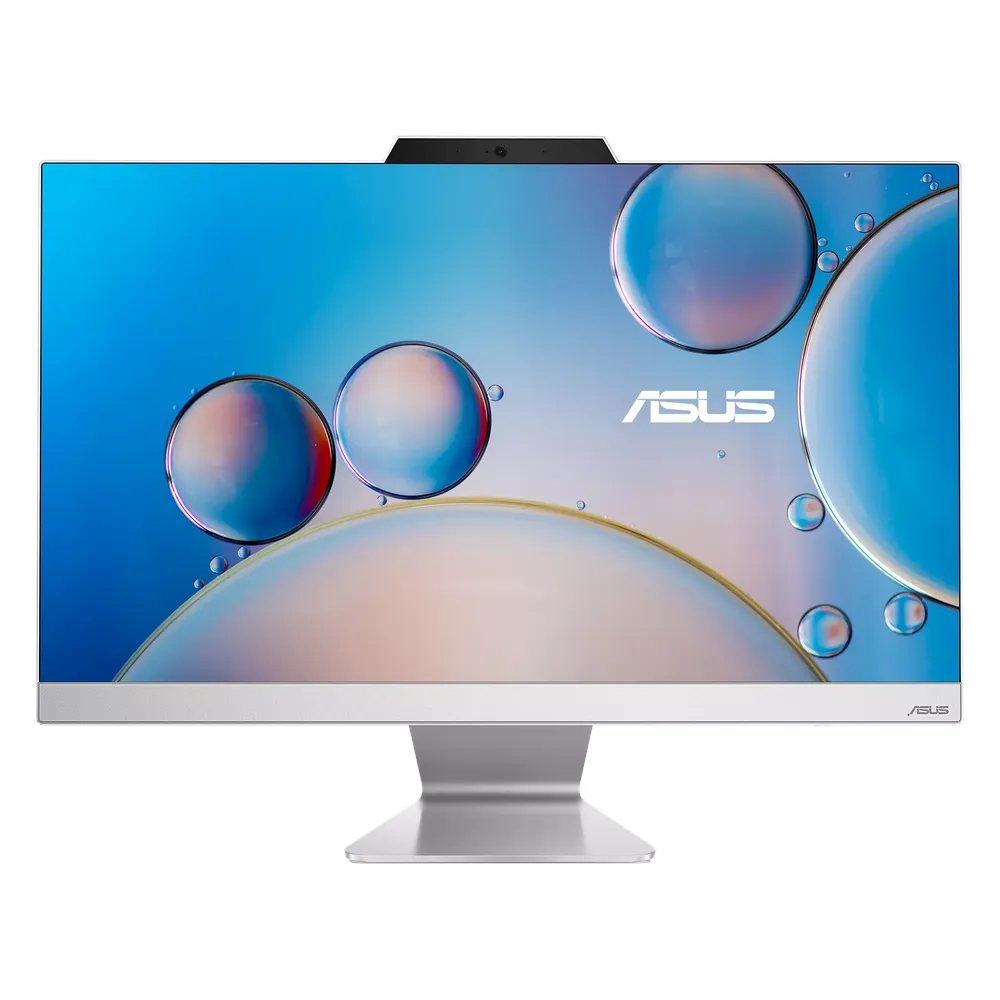 Asus A3402 All-in-One Desktop PC, Intel Core i7-1355U Processor, 16GB RAM, 1TB SSD, 23.8” FHD NanoEdge Touch Display, Windows 11 Home, English & Arabic Wireless Keyboard, Mouse Included, White, 1 Year Warranty | A3402WVAT-I7161TBW1